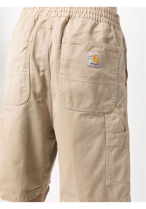 bermuda flint uomo beige CARHARTT WIP | I030480G1.GD